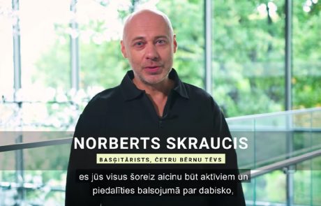 Par ģimeni aicina balsot Norberts Skraucis